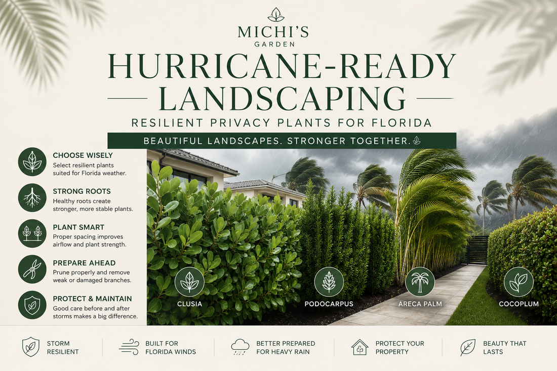 Hurricane-Ready Landscaping: Resilient Privacy Plants for Florida