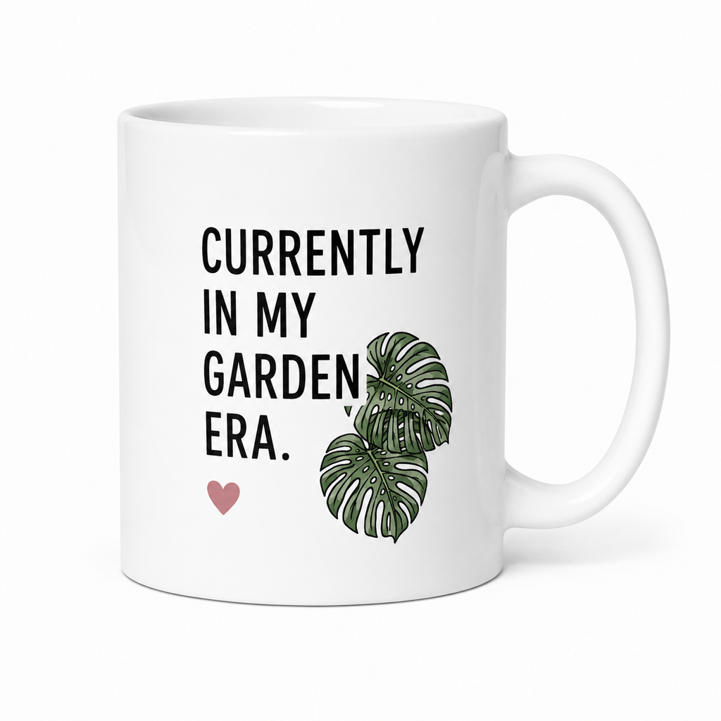 Currently in My Garden Era Mug – Plant Lover Coffee Mug