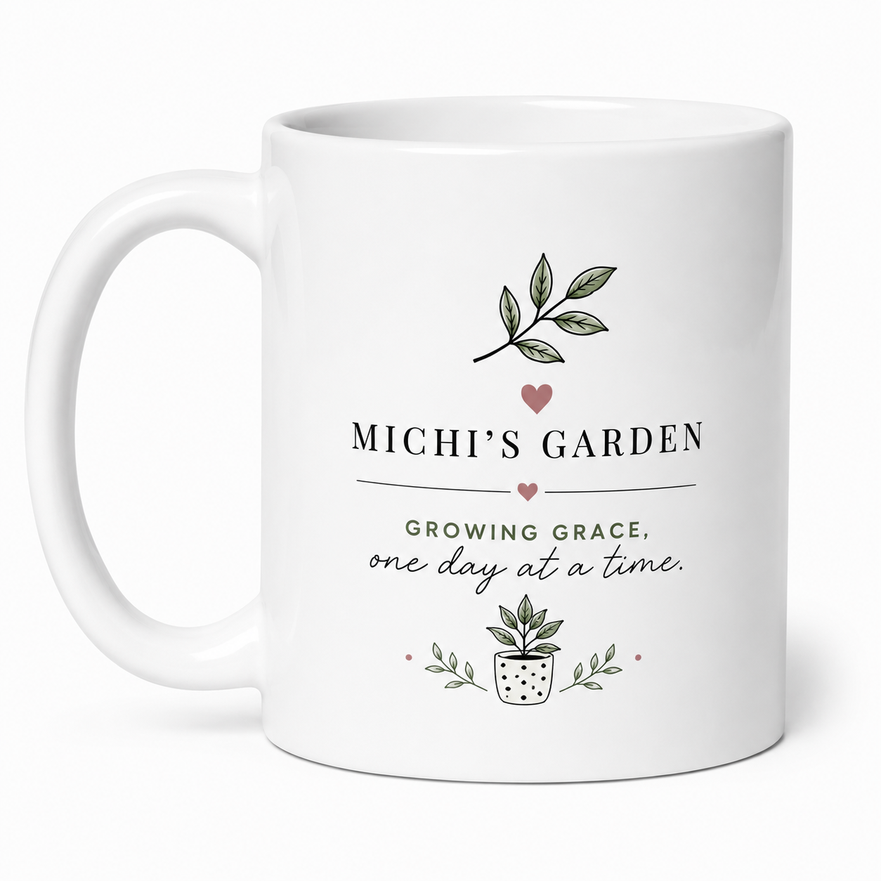 Powered by Coffee & Bad Plant Decisions Mug – Funny Plant Lover Coffee Mug